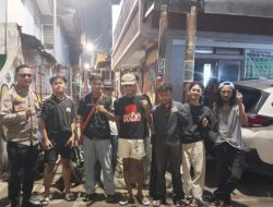 Turun ke Jalan, Bhabinkamtibmas Kampung Rawa Bangun Kesadaran Remaja Jaga Jakarta Aman