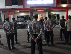 Tiga Pilar Menteng Gelar Apel Patroli Cipkon, Tegaskan Komitmen Jaga Jakarta Aman Kondusif