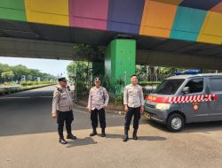 Patroli Strong Point Siang Hari, Polisi Hadirkan Rasa Aman di Kemayoran