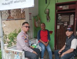 Kolaborasi Bhabinkamtibmas dan FKDM di Kampung Rawa, Perkuat Sinergi Jaga Jakarta Aman
