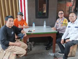 Patroli Door to Door Bhabinkamtibmas Kampung Rawa, Sambangi Warga RT 11 RW 02 untuk Jaga Jakarta Aman