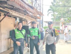 Bhabinkamtibmas Gondangdia Ajak Pengemudi Ojol Ciptakan Lingkungan Aman dan Tertib