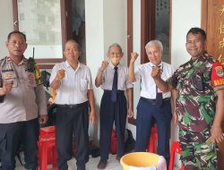 Bhabinkamtibmas Dan Babinsa, Sambang Di Rumah Warga Pasar Baru