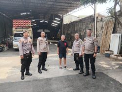 Polsek Cempaka Putih Pantau Renovasi Dapur SPPG, Pastikan Program Pemenuhan Gizi Siap Berjalan