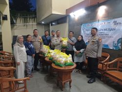 Polsek Sawah Besar Gelar Gerakan Pangan Murah, Warga Antusias Beli Beras Murah