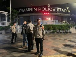 Kapolres Metro Jakarta Pusat Tinjau Kawasan Bundaran HI, Antisipasi Kerawanan Malam Libur