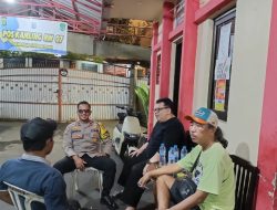 Bhabinkamtibmas Johar Baru Sambangi Warga RW 01, Ajak Jaga Lingkungan Aman