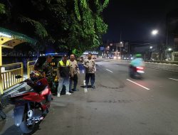 Bergerak Tiga Pilar Sawah Besar Gelar Patroli Malam, Sasar Titik Rawan Kejahatan