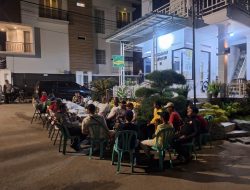 Kapolsek Metro Menteng Ajak Warga Jaga Jakarta Lewat Kunjungan Pos Kamling di Pegangsaan