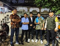 Bhabinkamtibmas Gondangdia Patroli Acara PMKRI, Tekankan Keamanan dan Ketertiban Warga Sekitar