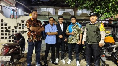 Bhabinkamtibmas Gondangdia Patroli Acara PMKRI, Tekankan Keamanan dan Ketertiban Warga Sekitar