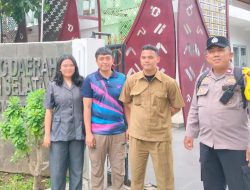 Bhabinkamtibmas Gondangdia Sambangi Kantor Penghubung Sulsel, Ingatkan Warga Waspada Jambret