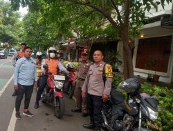 Monitoring Penertiban PKL di Kenari, Tiga Pilar Senen Turun ke Lapangan