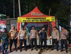 Sinergi Patroli Tiga Pilar di Perbatasan Kwitang–Kalipasir, Wujudkan Menteng Aman dan Kondusif di Malam Hari