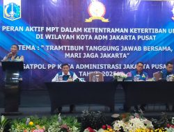 Polres Metro Jakarta Pusat Hadiri Kegiatan Pemberdayaan MPT untuk Wujudkan Ketertiban dan Ketentraman di Ibu Kota