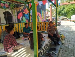 Jaga Kamtibmas Lewat Dialog Di Pos RT Mangga Dua Selatan