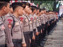 Polsek Metro Menteng Gelar Apel Pengamanan Maulid Nabi 1447 H Di Tugu Proklamasi, 166 Personel Dikerahkan