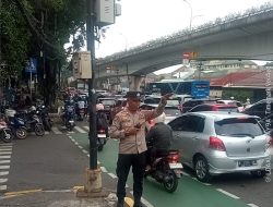 Gatur Lalin Pagi Hari, Kapolsubsektor Tanah Tinggi Antisipasi Macet dan Kejahatan Jalanan