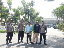Patroli Mobile Polsek Senen Perkuat Keamanan di Kawasan Stasiun Pasar Senen