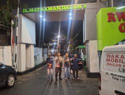 Bhabinkamtibmas Pegangsaan Sambang Satkamling, Ingatkan Security Tingkatkan Patroli Malam Hari