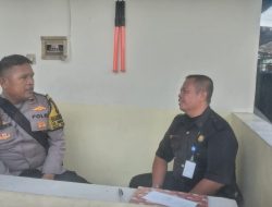 Bhabinkamtibmas Patroli ke Sekolah, Jaga Keamanan Lingkungan Pendidikan di Kemayoran
