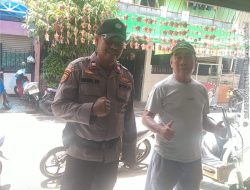 Polisi Gelar Patroli Dialogis di Kampung Rawa, Sampaikan Imbauan Kamtibmas kepada Warga