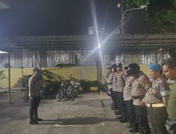 Kesiapan Penuh: Polsek Johar Baru Laksanakan Apel Patroli Cipta Kondisi