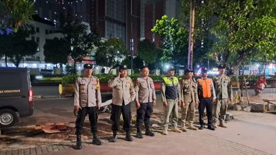 Jaga Jakarta, Tiga Pilar Kemayoran Gelar Patroli Malam Antisipasi Kriminalitas dan Tawuran