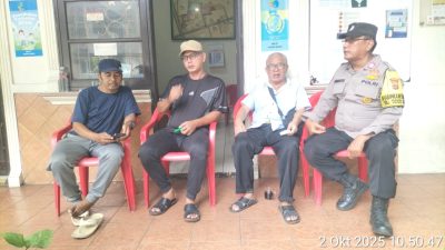 Patroli Dialogis dan Cooling System, Bhabinkamtibmas Sambangi Warga RW 07 Johar Baru