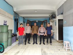 Polsek Johar Baru Lakukan Pengecekan Dapur SPPG, Pastikan Kebersihan dan Kualitas Makanan Sekolah