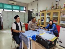 Polisi Sambangi Sekolah SDN 07 Petamburan, Sampaikan Imbauan Kamtibmas