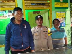 Bhabinkamtibmas Cideng Sambangi Pos Kamling RW 09, Tekankan Antisipasi Gangguan Kamtibmas