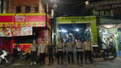 Jaga Keamanan Malam Hari, Polsek Johar Baru Patroli Mobile Cegah Tawuran dan Jaga Situasi Kondusif