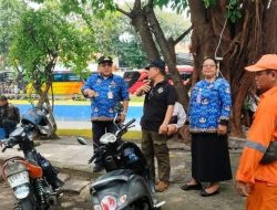 Kolaborasi Polisi dan Kelurahan, Wujudkan Penataan Kawasan Lebih Tertib di Pasar Baru