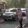 Antisipasi 3C dan Arus Lalu Lintas, Polisi Gelar Ploting di TL Holland Bakery Cideng Timur