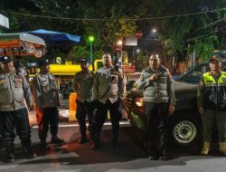 Patroli Tiga Pilar Menteng di Jalan Teuku Umar, Wujudkan Jakarta Aman dan Kondusif di Malam Hari