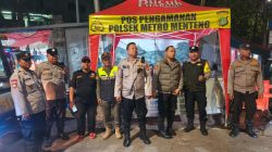 Tiga Pilar Gelar Patroli Jaga Jakarta di Perbatasan Kwitang Kalipasir, Menteng Kondusif Terjaga