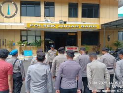 Polsek Johar Baru Gelar Apel Patroli di Pusat Keramaian dan Sentra Perekonomian