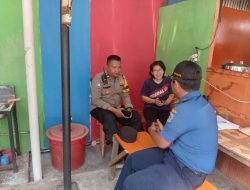 Bhabinkamtibmas Duri Pulo Sambang Sudin Damkar dan Pedagang, Ajak Warga Aktif Jaga Keamanan Lingkungan