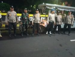 Pantau Kerawanan Malam Di Jalan Teuku Umar, Patroli 3 Pilar Cegah Guankamtibmas Dengan Perkuat Keamanan Malam