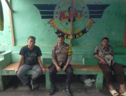 Bhabinkamtibmas Galur Sambangi Warga RW 04, Ajak Bersama Jaga Jakarta Aman dan Kondusif