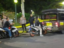 Tiga Pilar Menteng Gelar Patroli Jaga Jakarta, Kanit Intelkam Pimpin Pengamanan Malam di Jalan Teuku Umar