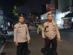 Patroli Dini Hari, Samapta Polsek Senen Antisipasi Gangguan Kamtibmas di Wilayah Sentiong