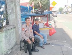 Patko 1012 Gelar Strong Point di Kyai Caringin, Antisipasi Kejahatan Jalanan dan Gangguan Kamtibmas