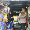 Polsek Metro Menteng Gelar Gerakan Pangan Murah Polri, Warga Antusias Beli Beras Murah di Kebon Sirih
