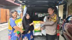 Polsek Metro Menteng Gelar Gerakan Pangan Murah Polri, Warga Antusias Beli Beras Murah di Kebon Sirih