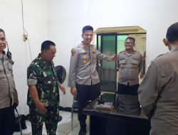 Sinergi TNI-Polri, Polsek Senen Rayakan HUT TNI ke-80 di Koramil Senen