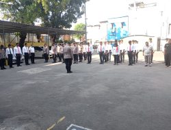 Apel Jam Pimpinan, Polsek Johar Baru Tekankan Disiplin dan Tertib Administrasi