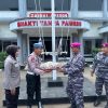 Jalin Sinergi, Polsek Sawah Besar Beri Ucapan Selamat HUT TNI ke-80