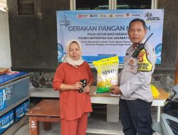 Gelar Gerakan Pangan Murah Di Pasar Baru, Polri untuk Masyarkat